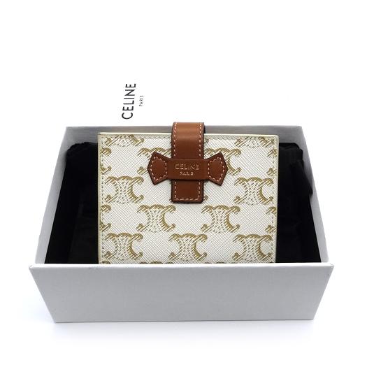 CELINE セリーヌ トリオンフ スモール ストラップ ウォレット