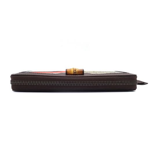 GUCCI（グッチ） ダイアナ バンブー ラウンドファスナーウォレット GG