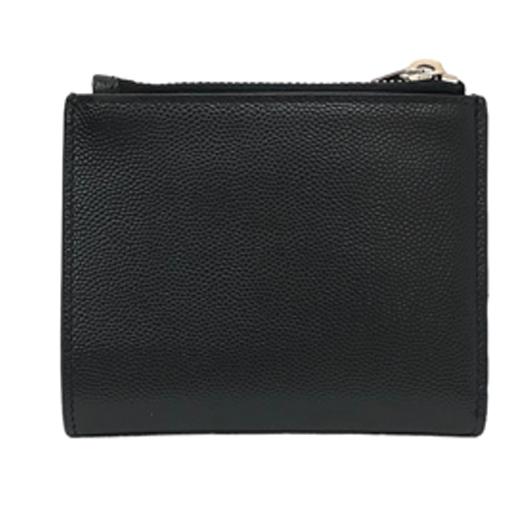 Yves Saint Laurent サンローランパリ 二つ折り財布 レザー ブラック  