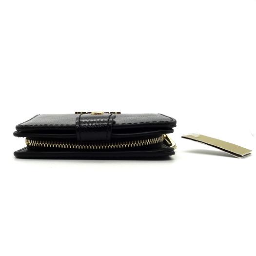 バーバリー　二つ折り財布　黒 BURBERRY バーバリー 二つ折り財布 レザー ブラック 黒 40188351