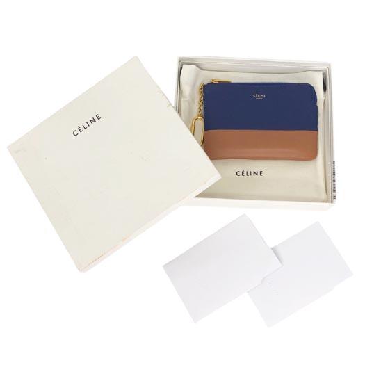 CELINE（セリーヌ） キーリング付 コインケース 兼カードケース 財布