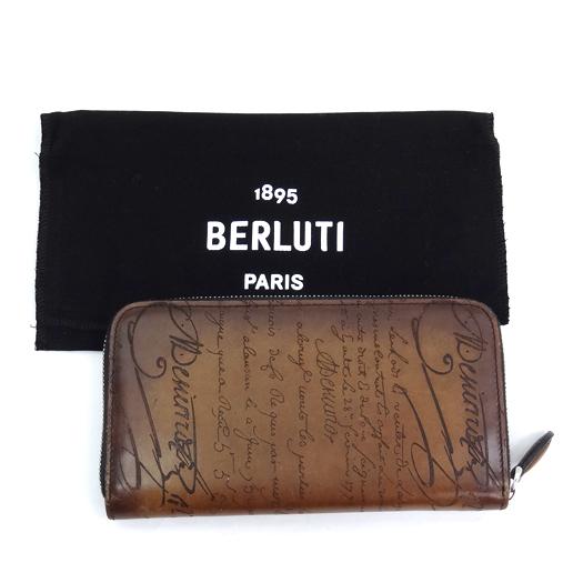 Berluti（ベルルッティ） イタウバ スクリットレザー ロングジップ