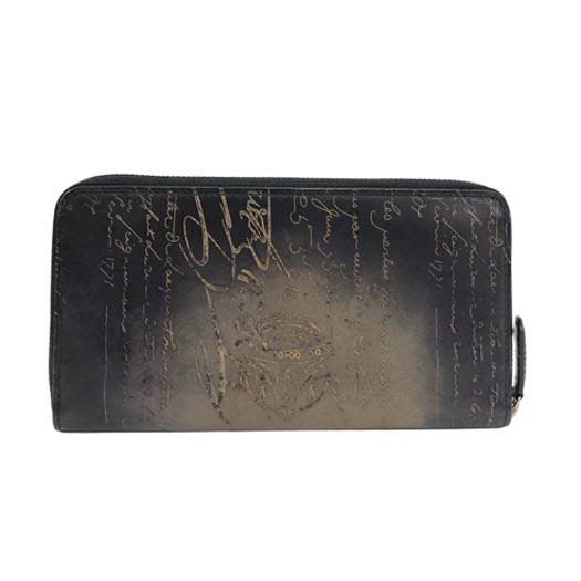 Berluti ベルルッティ イタウバ スクリットレザー ロングジップ