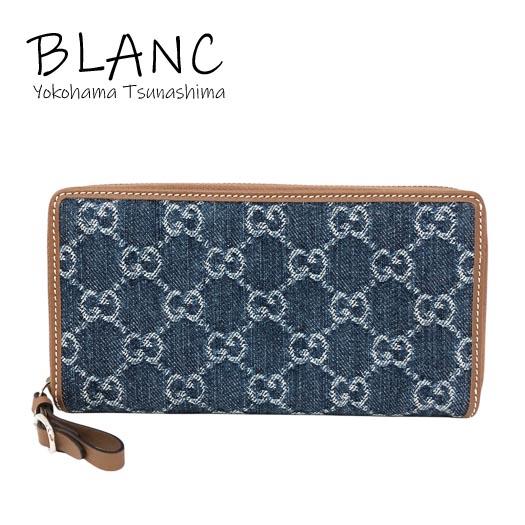GUCCI（グッチ） GGエンブレム ジップアラウンド ウォレット ラウンド