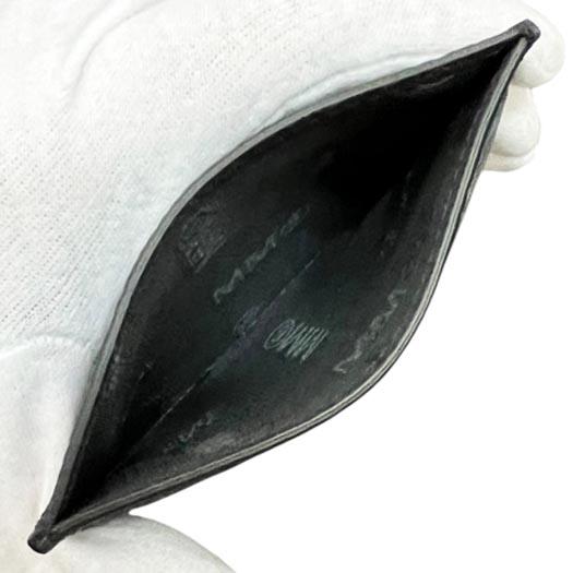 メゾンマルジェラ MM6 カードケース カードホルダー パスケース レザー ブラック 黒 S54UI0129PR931 Maison Margiela 横浜BLANC Maison Margiela（メゾンマルジェラ） MM6 カードケース カード