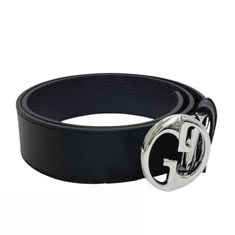 グッチ インターロッキングG リバーシブル バックルベルト 449715 ベルト レザー シルバー金具 ブラック ネイビー GUCCI 横浜BLANC GUCCI（グッチ） インターロッキングG リバーシブル バックルベルト