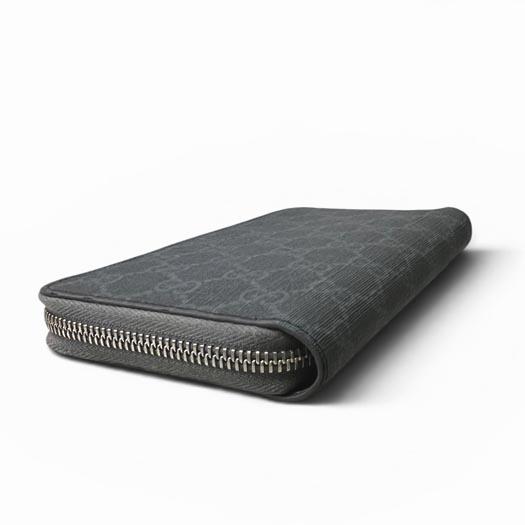 GUCCI（グッチ） ジップアラウンド ウォレット ラウンドファスナー GG