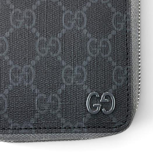 GUCCI（グッチ） ジップアラウンド ウォレット ラウンドファスナー GG