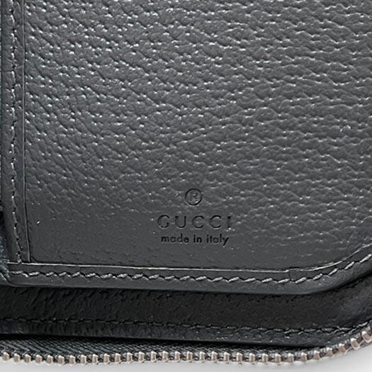 GUCCI（グッチ） ジップアラウンド ウォレット ラウンドファスナー GG