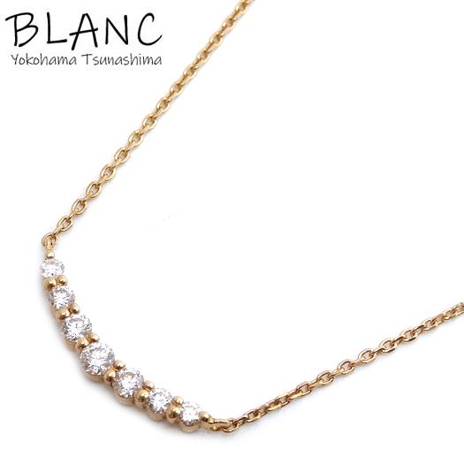 STAR JEWELRY（スタージュエリー） ダイヤモンド 7ストーン ネックレス 