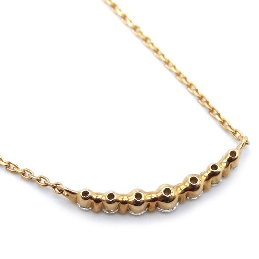 STAR JEWELRY（スタージュエリー） ダイヤモンド 7ストーン ネックレス