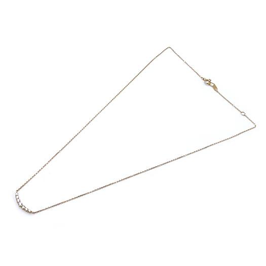 STAR JEWELRY（スタージュエリー） ダイヤモンド 7ストーン ネックレス 