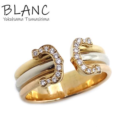 Cartier（カルティエ） 2C ダイヤ リング SM ＃52 約12号 指輪 K18