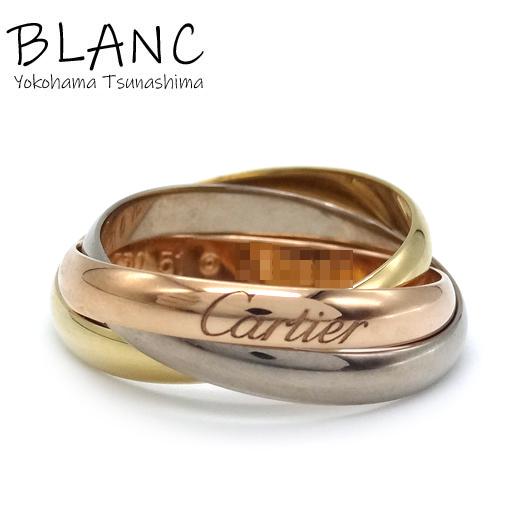 Cartier（カルティエ） トリニティ リング SM K18スリーカラーゴールド