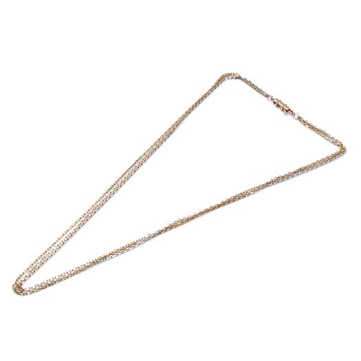Cartier（カルティエ） トリニティ チェーン ネックレス K18スリー