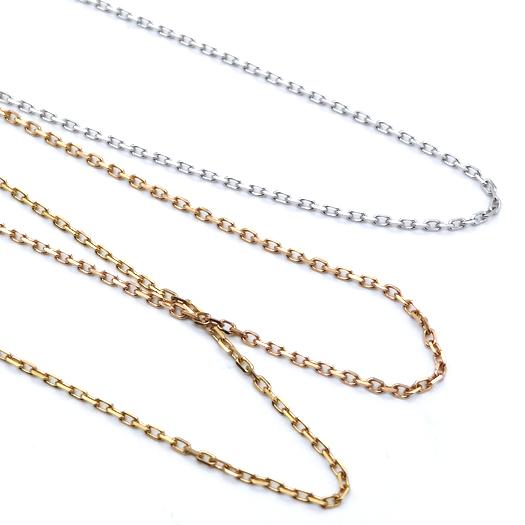 Cartier（カルティエ） トリニティ チェーン ネックレス K18スリー