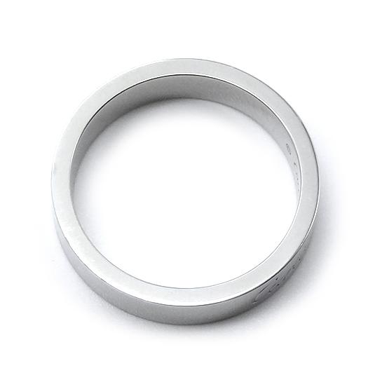Cartier（カルティエ） エングレーブド リング プラチナ950 4mmモデル