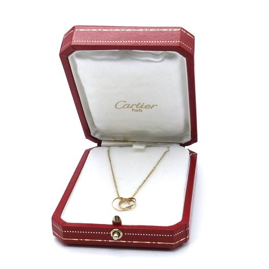 Cartier（カルティエ） トリニティ ネックレス K18スリーカラー