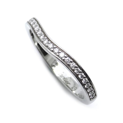 Cartier（カルティエ） バレリーナ ウェディング ダイヤ リング セミ