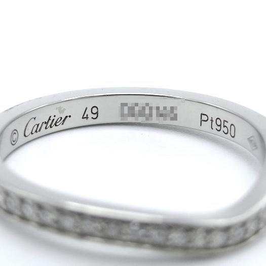 Cartier（カルティエ） バレリーナ ウェディング ダイヤ リング セミ