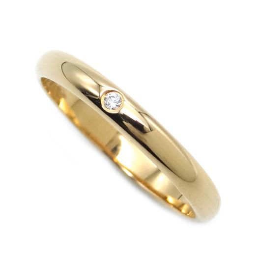 Cartier（カルティエ） 1895 ウェディング リング 1Pダイヤ K18YG