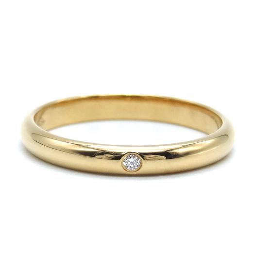 Cartier（カルティエ） 1895 ウェディング リング 1Pダイヤ K18YG