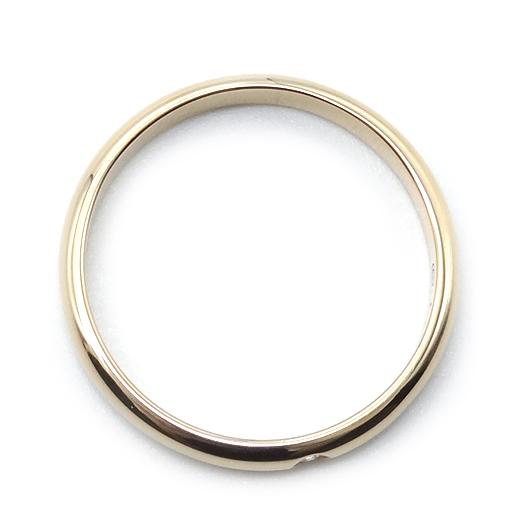 Cartier（カルティエ） 1895 ウェディング リング 1Pダイヤ K18YG