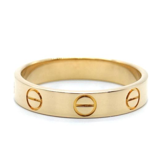 Cartier（カルティエ） ミニラブリング K18イエローゴールド ＃50