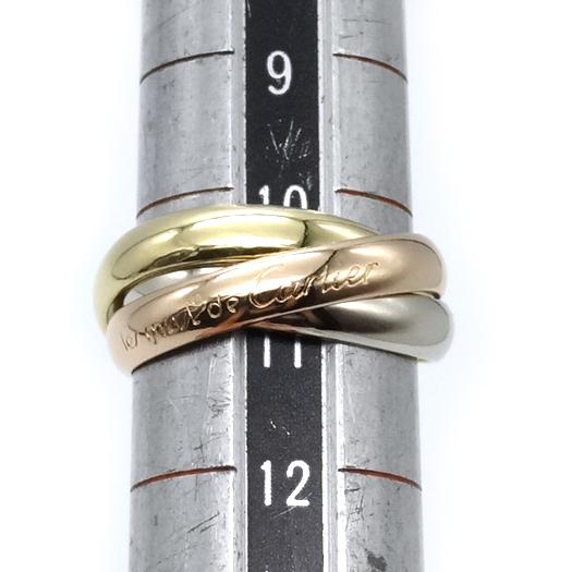 Cartier（カルティエ） トリニティ リング K18スリーカラー ゴールド