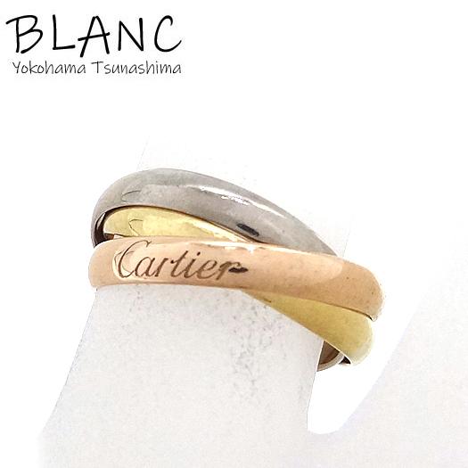 Cartier（カルティエ） トリニティ リング ＃48 8号 指輪 K18 スリー