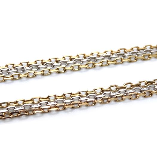 Cartier（カルティエ） トリニティ K18 スリーカラー チェーン