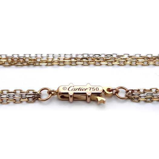 Cartier（カルティエ） トリニティ K18 スリーカラー チェーン