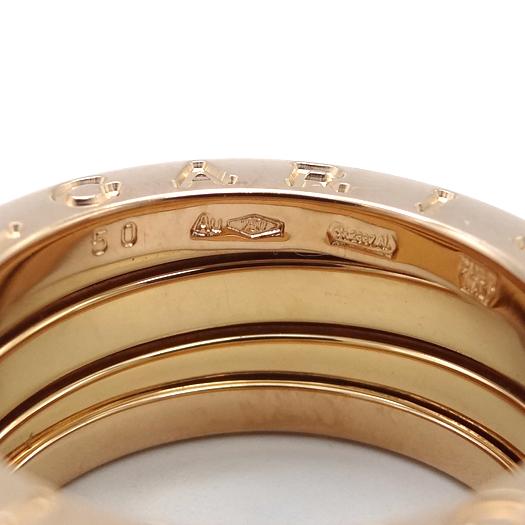 BVLGARI（ブルガリ） ビーゼロワン リング 3バンド K18ピンクゴールド