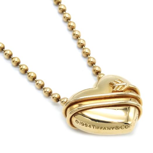 TIFFANY&Co.（ティファニー） ハート＆アロー ネックレス 40cm K18