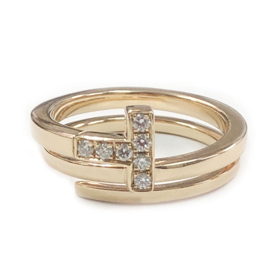 TIFFANY&Co. ティファニー Tスクエア ラップ ダイヤ リング 約13 TIFFANY&Co. ティファニー Tスクエア ラップ ダイヤ リング 約13