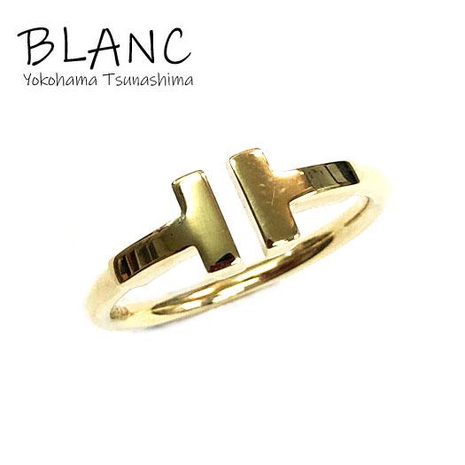 TIFFANY&Co.（ティファニー） Tワイヤー リング 約10号 K18YG イエロー