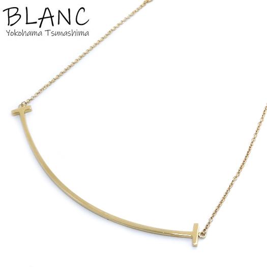 TIFFANY&Co.（ティファニー） Tスマイル ラージ ネックレス K18