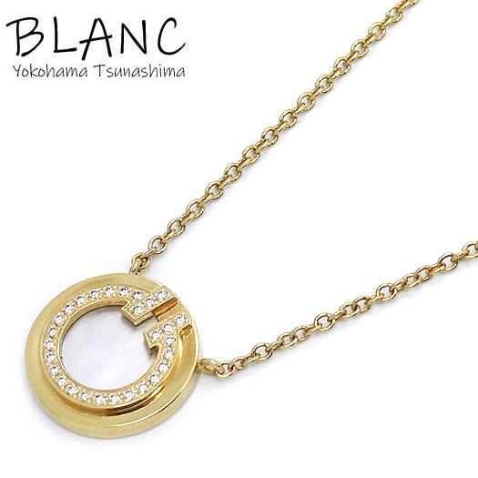 TIFFANY&Co.（ティファニー） T TWO ダイヤ シェル ネックレス 40cm