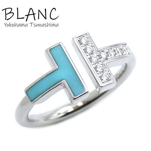 TIFFANY&Co.（ティファニー） Tワイヤー リング K18ホワイトゴールド