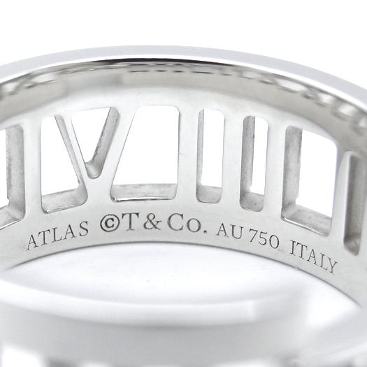 TIFFANY&Co.（ティファニー） 3Pダイヤ アトラス リング 13号 K18WG