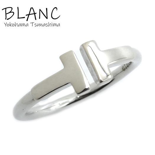 TIFFANY&Co.（ティファニー） Tワイヤー リング K18ホワイトゴールド
