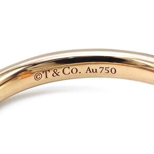 TIFFANY&Co.（ティファニー） Tワン リング 約11号 K18 ピンクゴールド