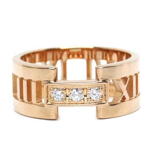 TIFFANY&Co.（ティファニー） アトラス オープンリング 3Pダイヤ 約