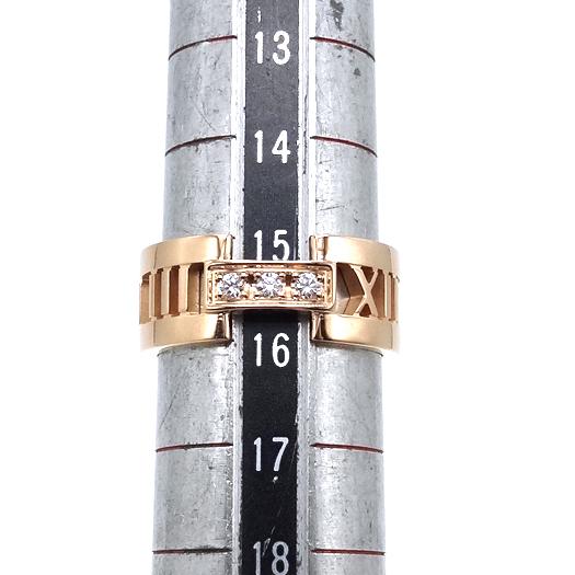 TIFFANY&Co.（ティファニー） アトラス オープンリング 3Pダイヤ 約