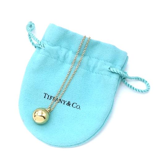 TIFFANY&Co.（ティファニー） ハードウェア ボール ネックレス K18