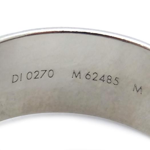 人気提案 モノグラム リングネックレス ヴィトン ルイ 送料無料 中古美品 メタル 横浜blanc Vuitton Louis Di0270 M シルバー メンズアクセサリー Meorboston Org