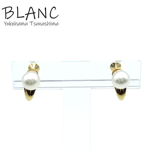MIKIMOTO（ミキモト） パール イヤリング 真珠 7.4〜7.5mm K18YG