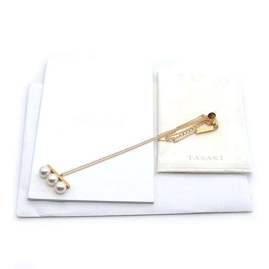TASAKI タサキ バランスネオ ネックレス パール 真珠 K18 イエロー