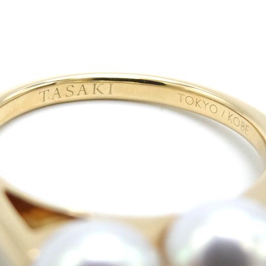 TASAKI（タサキ） バランスエラパールリング K18イエローゴールド 真珠