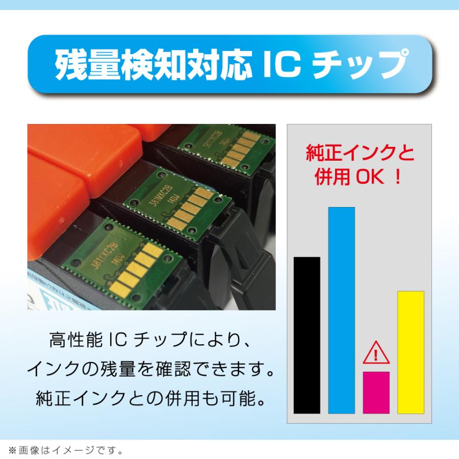 ブラザー用 プリンターインク LC111-4PK 4色セット×10 互換インクカートリッジ｜yokohama-toner｜04